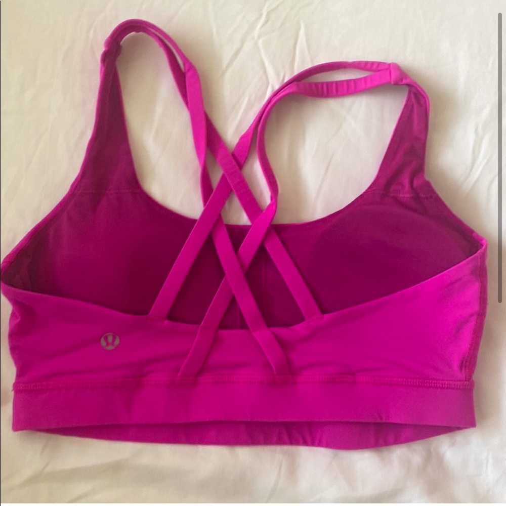 Lululemon sonic pink sports bra